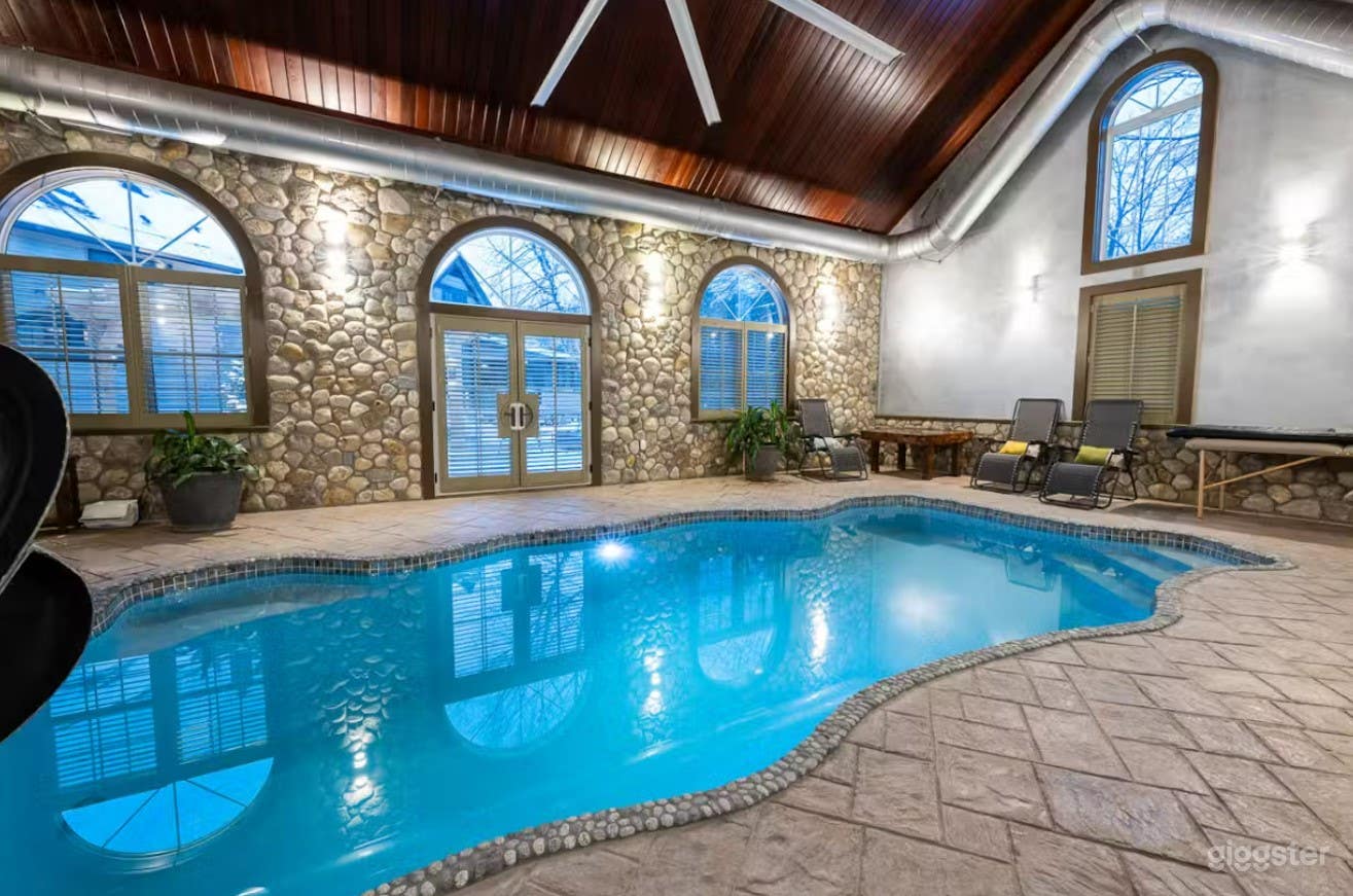 Indoor Heated Salt Water Pool Photo 2