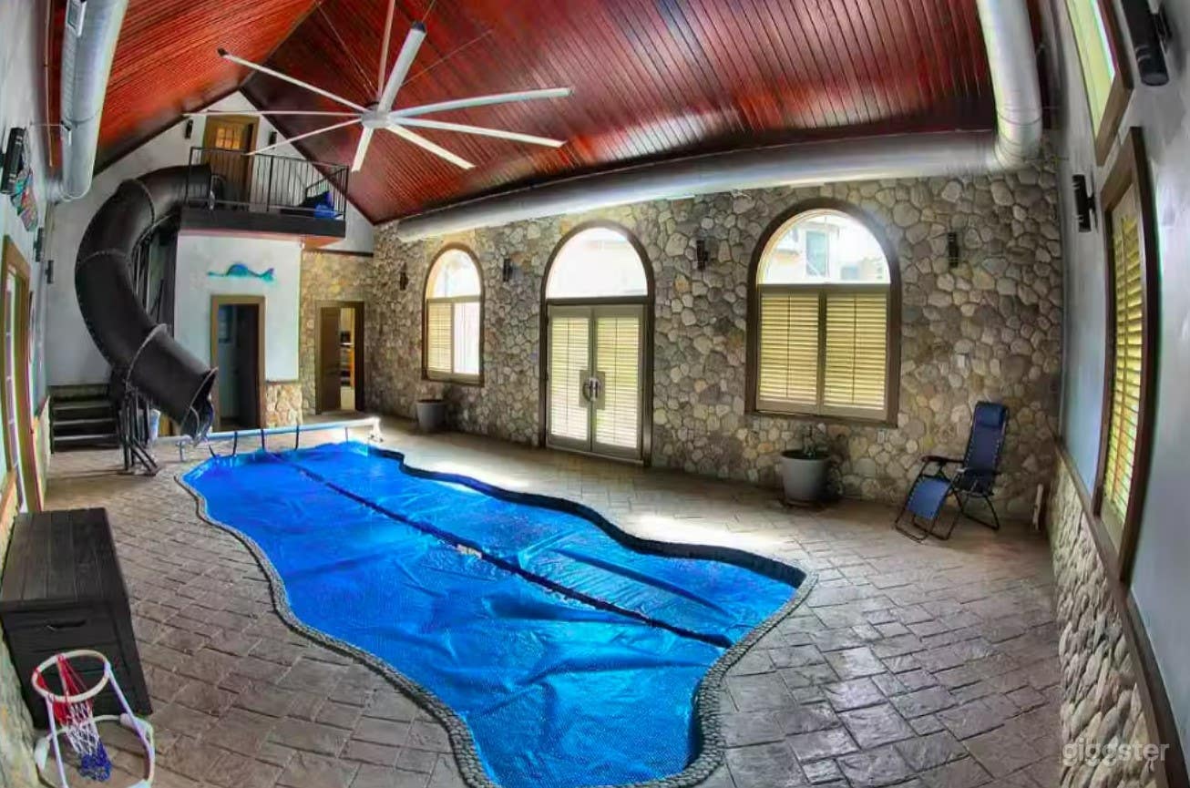 Indoor Heated Salt Water Pool Photo 4