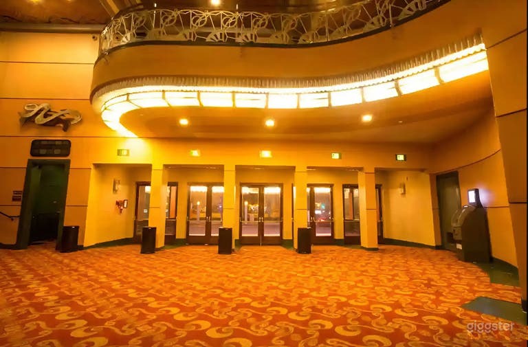  Historic Art Deco Theater w/ 2,000 Capacity 