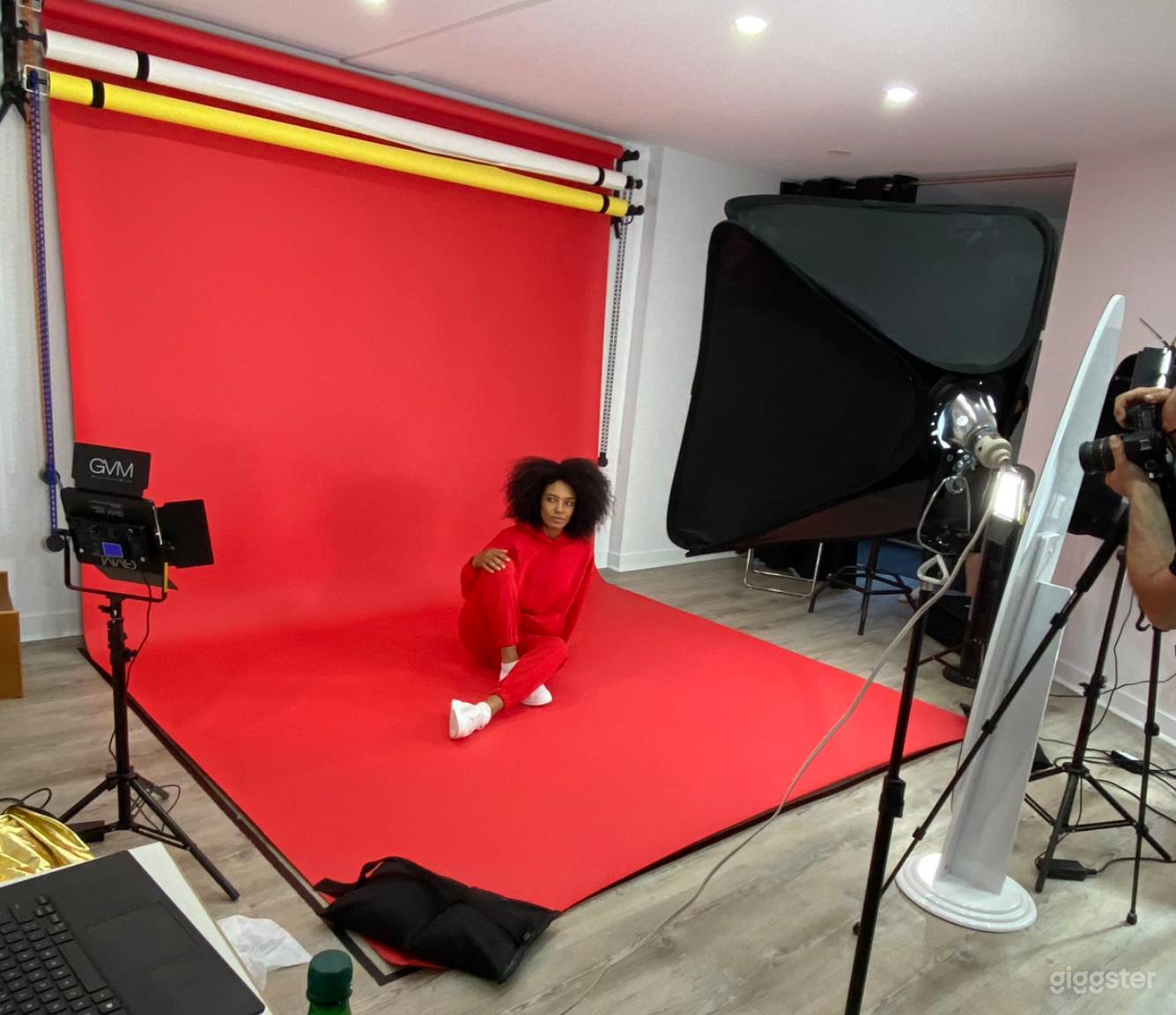 Lobby with  back drop