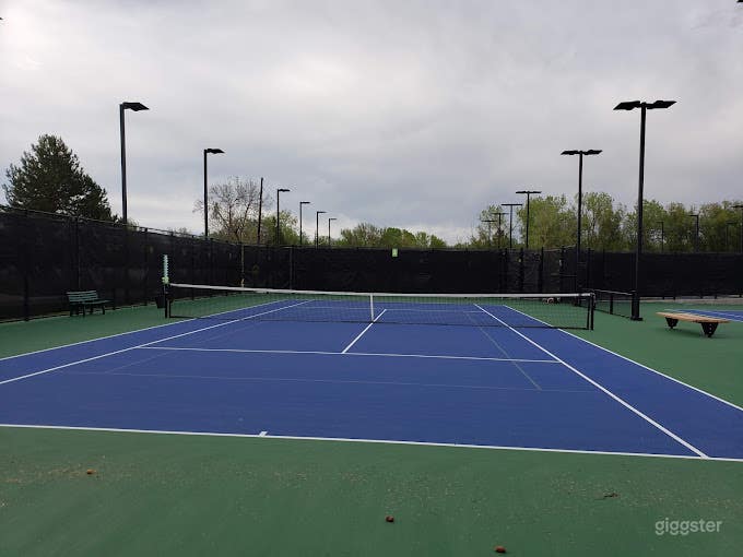 Outdoor Tennis Court Photo 4