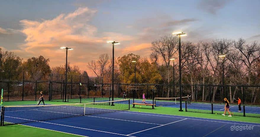 Outdoor Tennis Court Photo 3