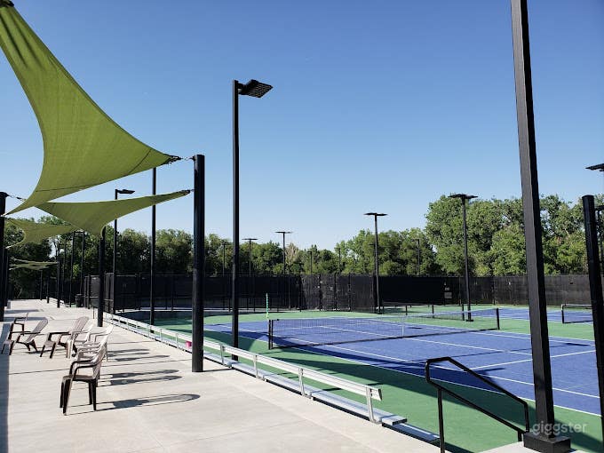 Outdoor Tennis Court Photo 2