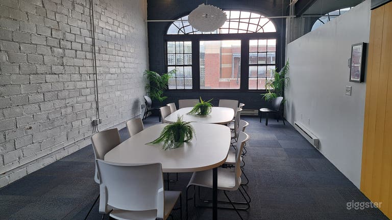  Flexible Event and Meeting Space with Rustic Window Detail 