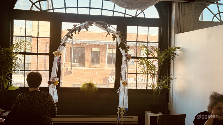  Flexible Event and Meeting Space with Rustic Window Detail 