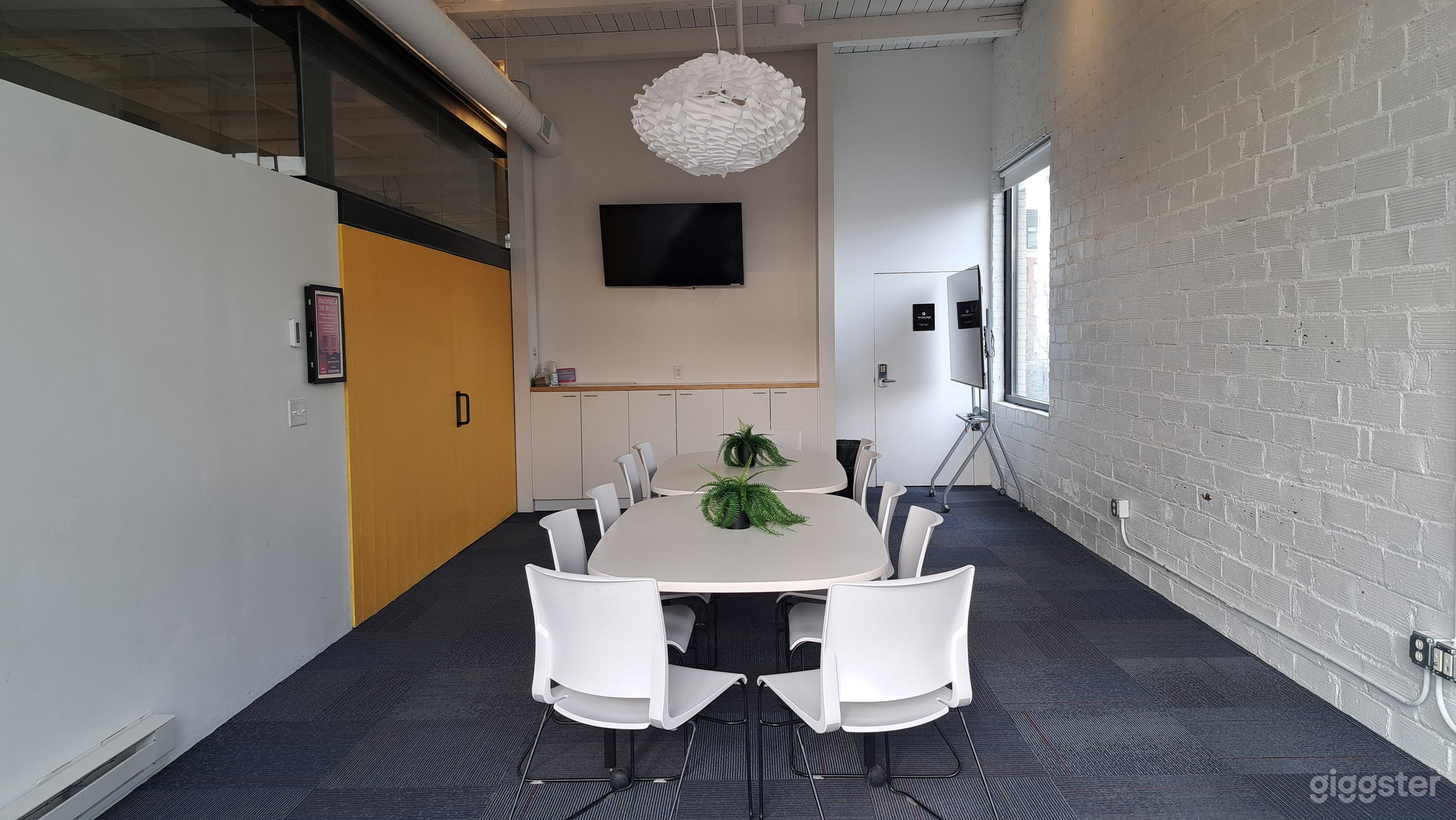 Flexible Event and Meeting Space with Rustic Window Detail Photo 4