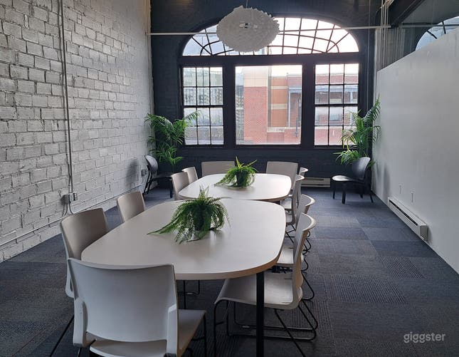 Flexible Event and Meeting Space with Rustic Window Detail | Rent this ...