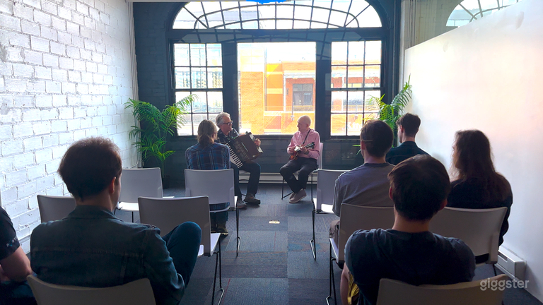  Flexible Event and Meeting Space with Rustic Window Detail 
