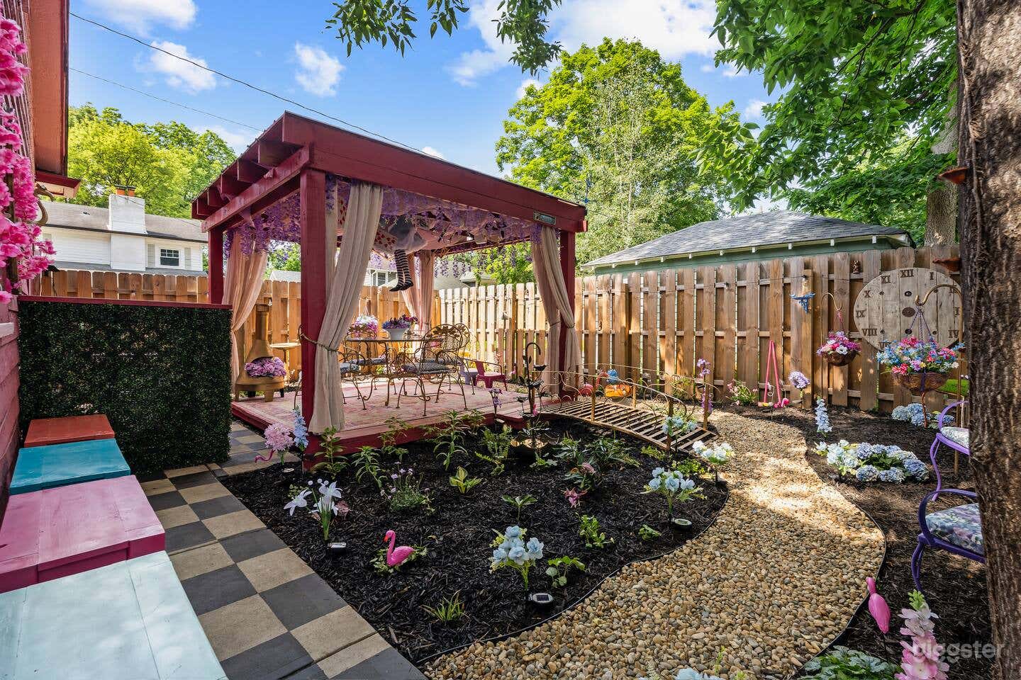 The Rabbit Hole: An Alice in Wonderland Backyard Experience Photo 2