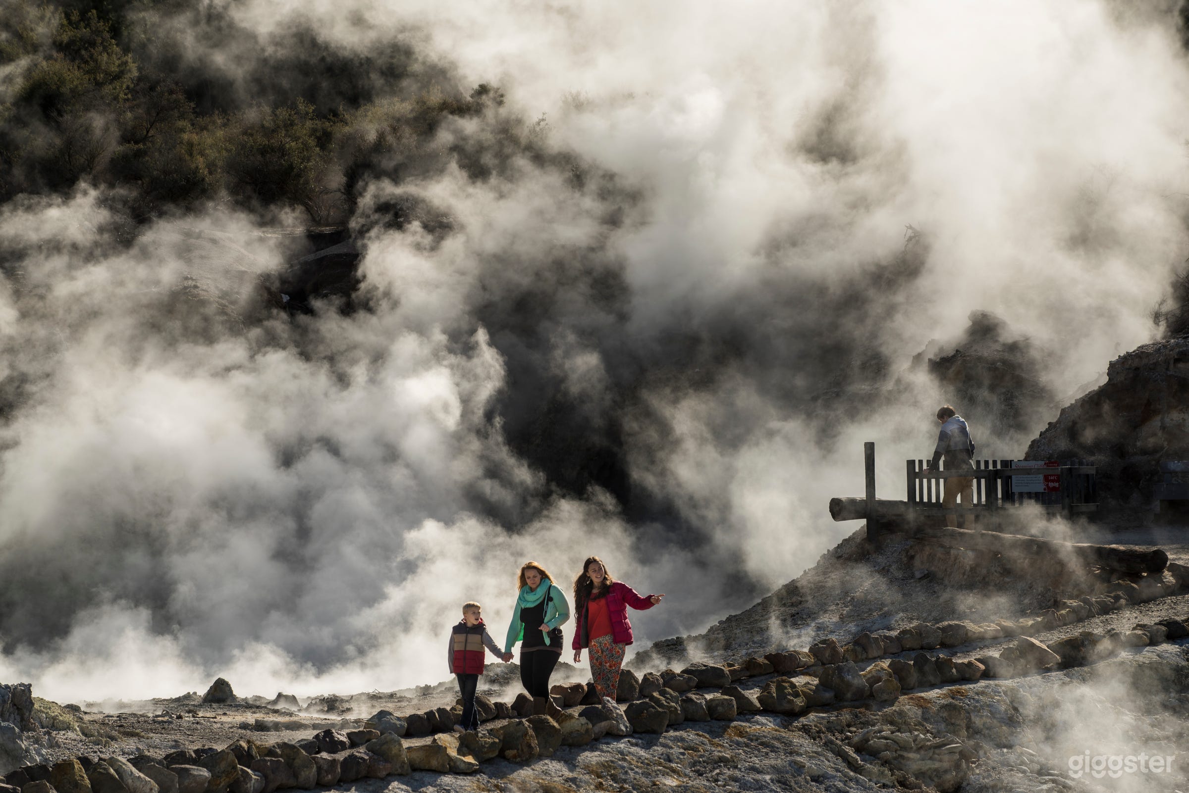 Geothermal Reserve in New Zealand Photo 2