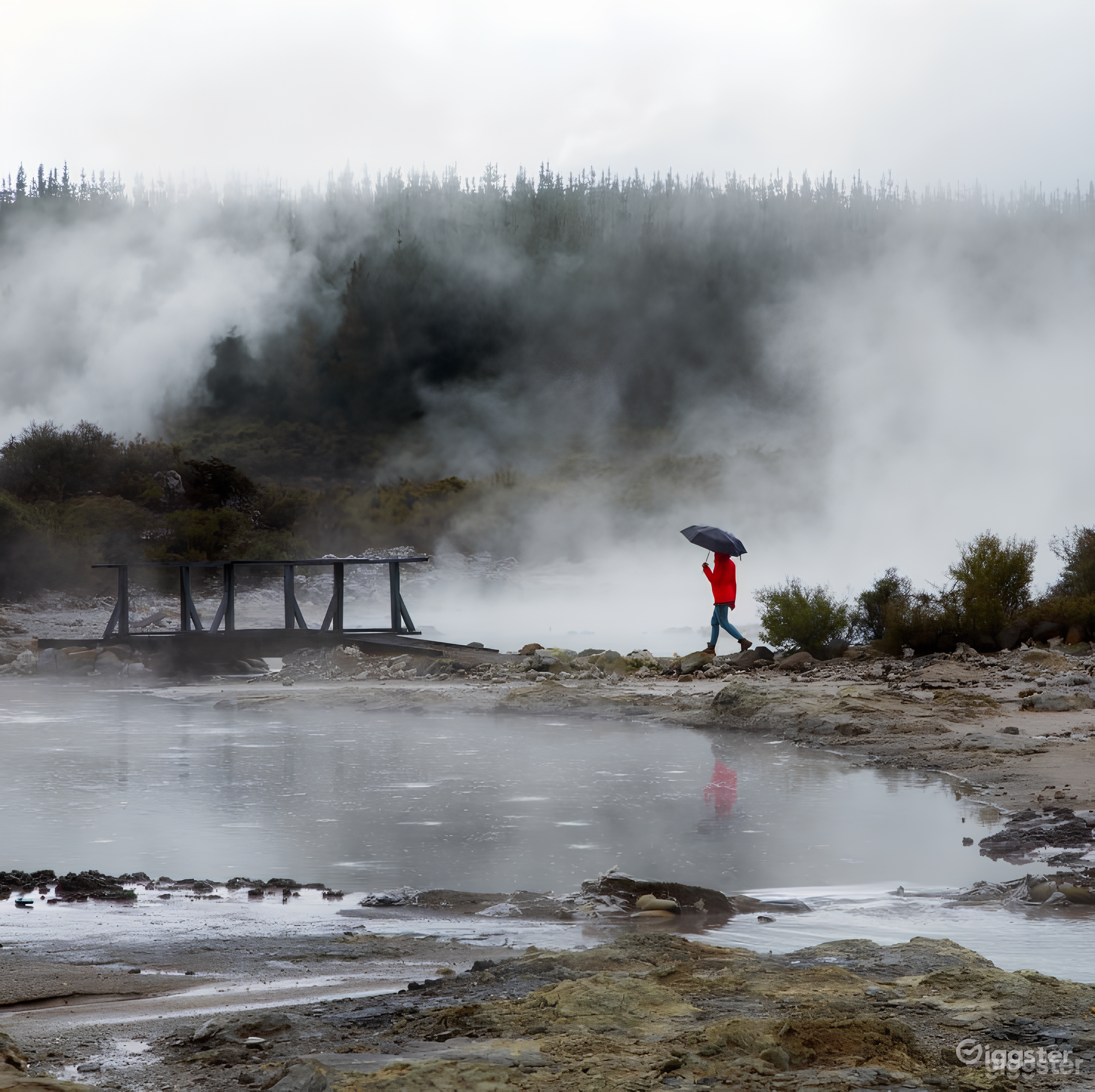 Geothermal Reserve in New Zealand Photo 4