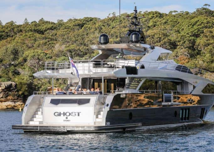 Majestic 122ft GHOST II Yacht for Events Photo 1