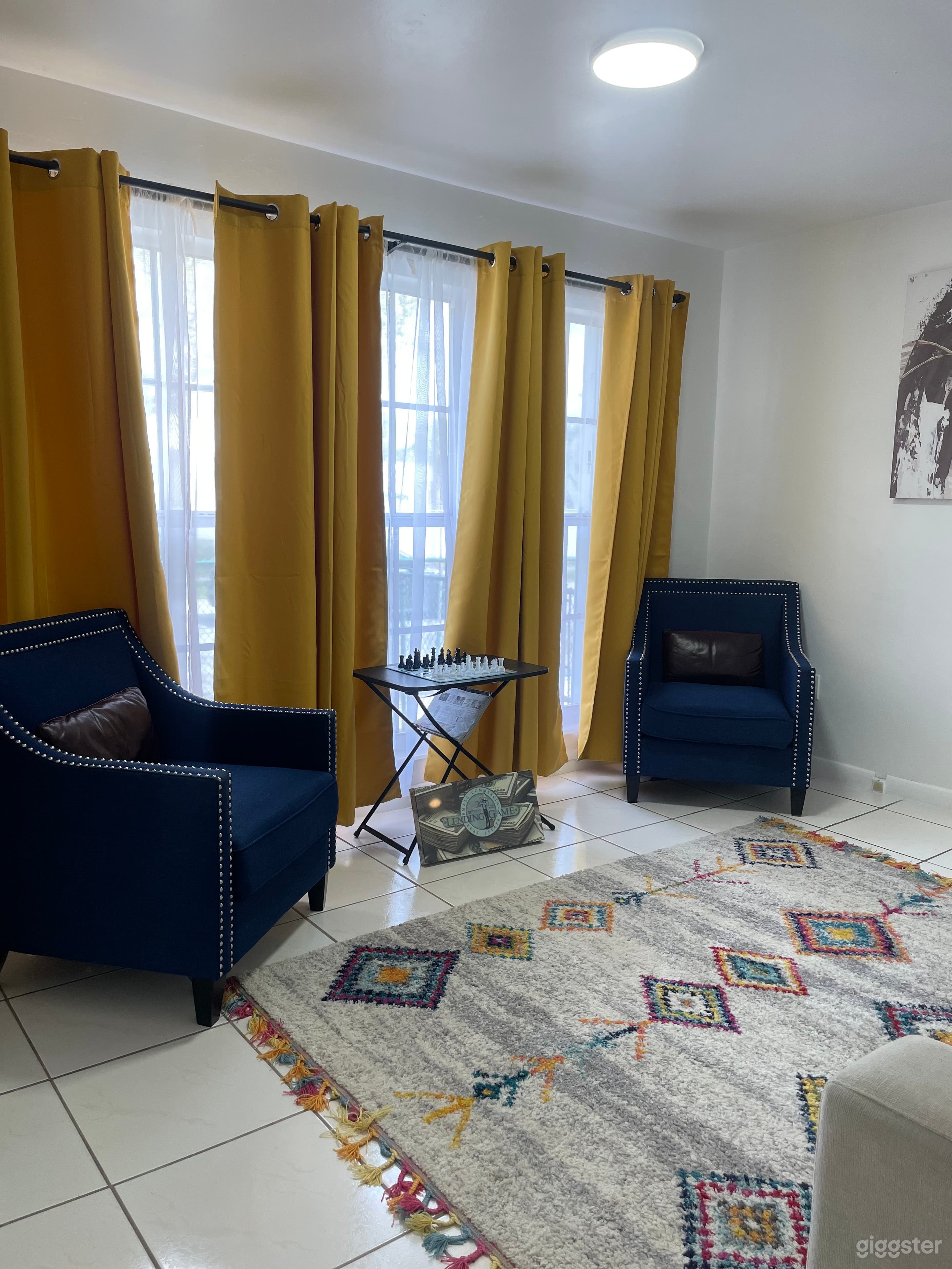 Yellow Room for Podcast and Interviews