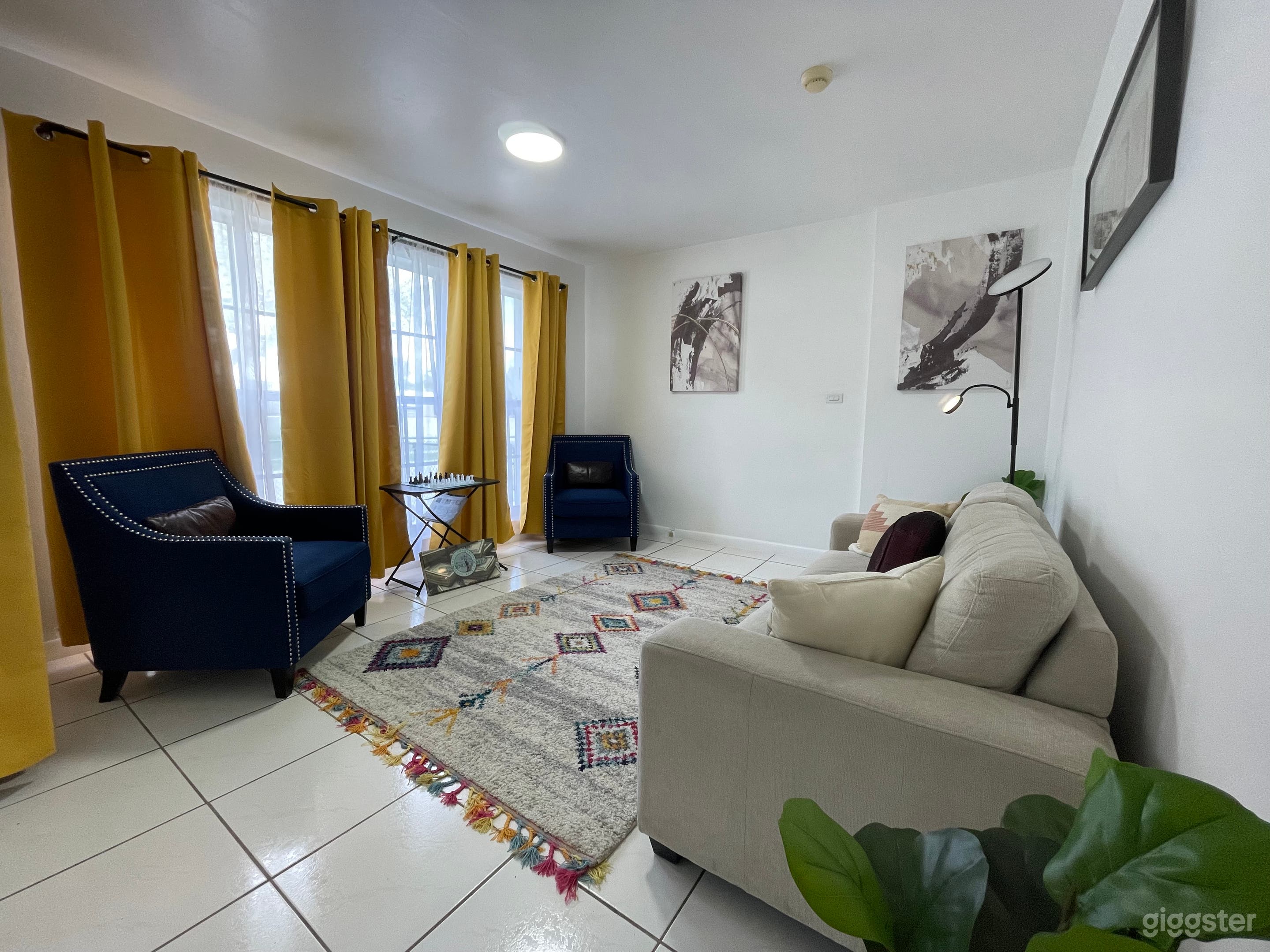 Yellow Room for Podcast and Interviews