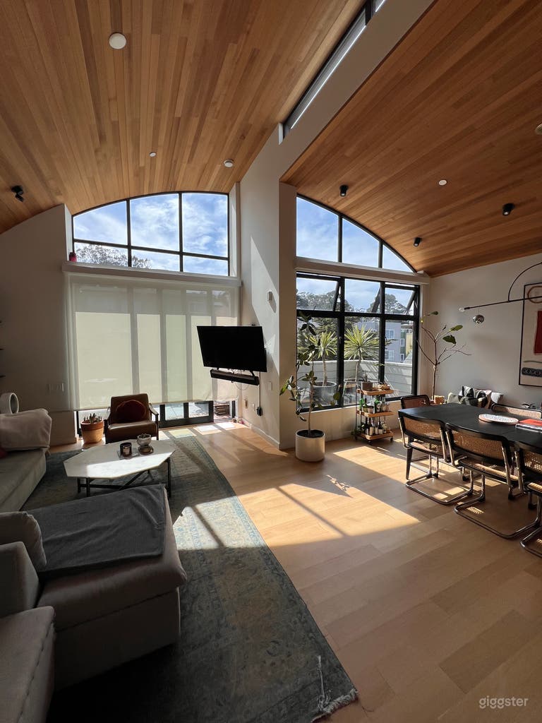  SF Penthouse with Paneled Ceiling 