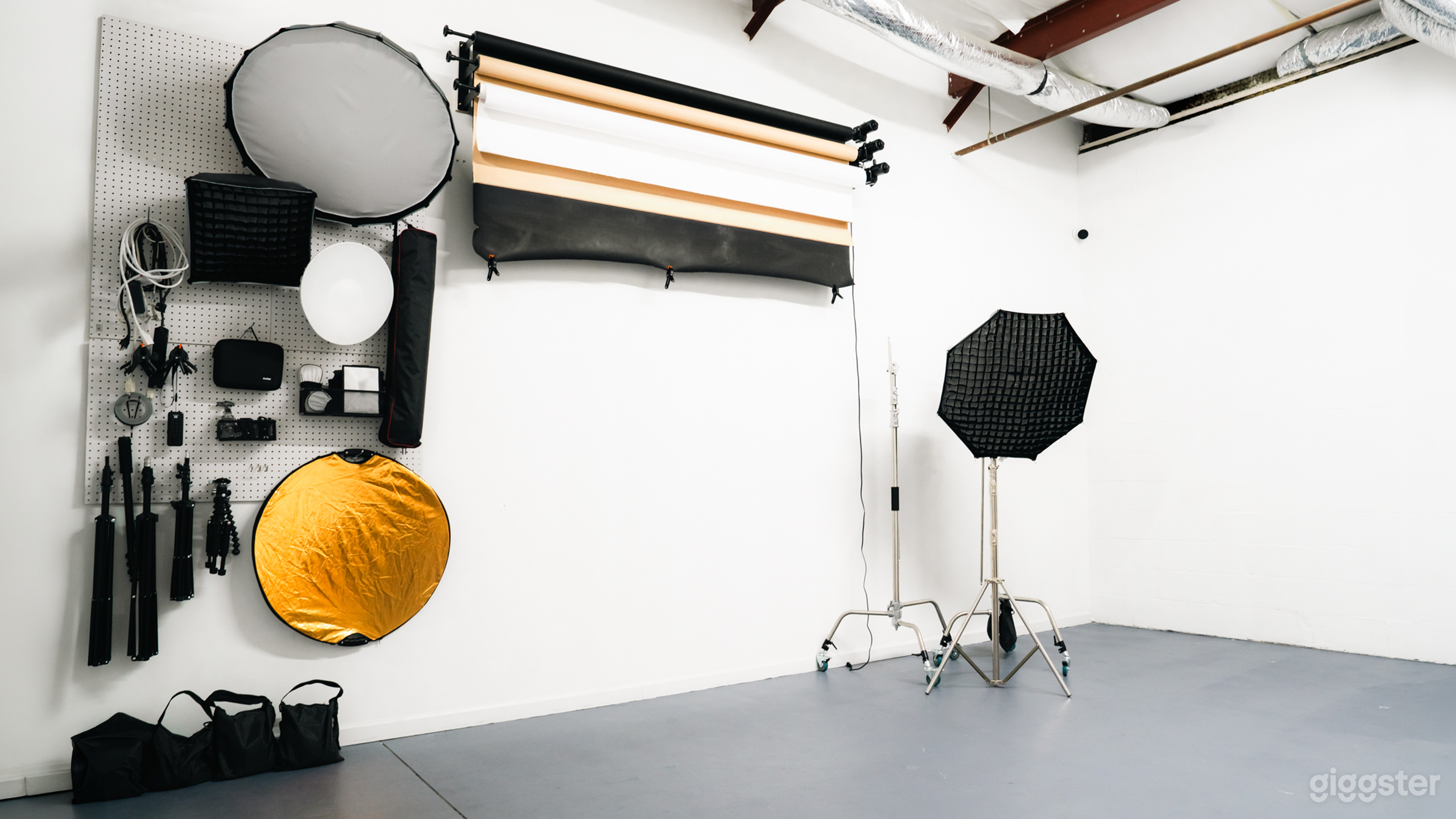 Modern Industrial Studio with Garage Access Photo 3