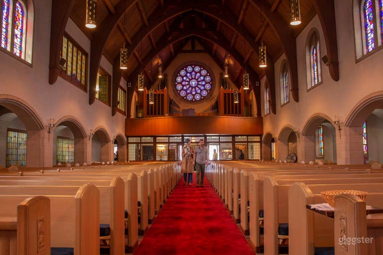  Église gothique romane élégante dans le sud de Chicago 