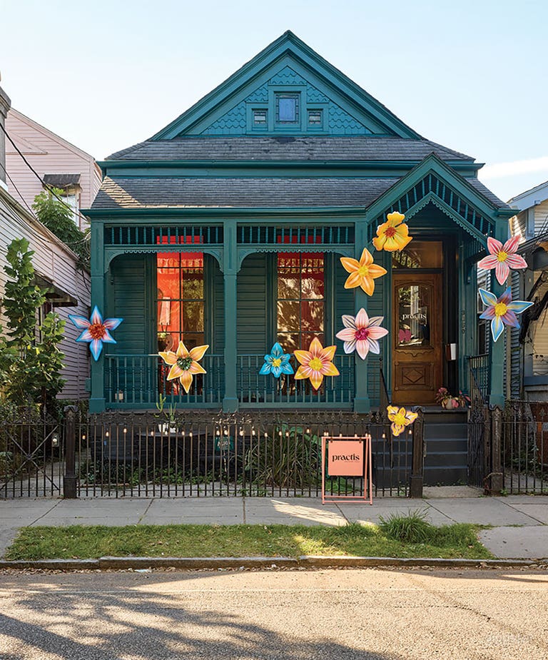  Architectural Studio in a Historic Shotgun House 
