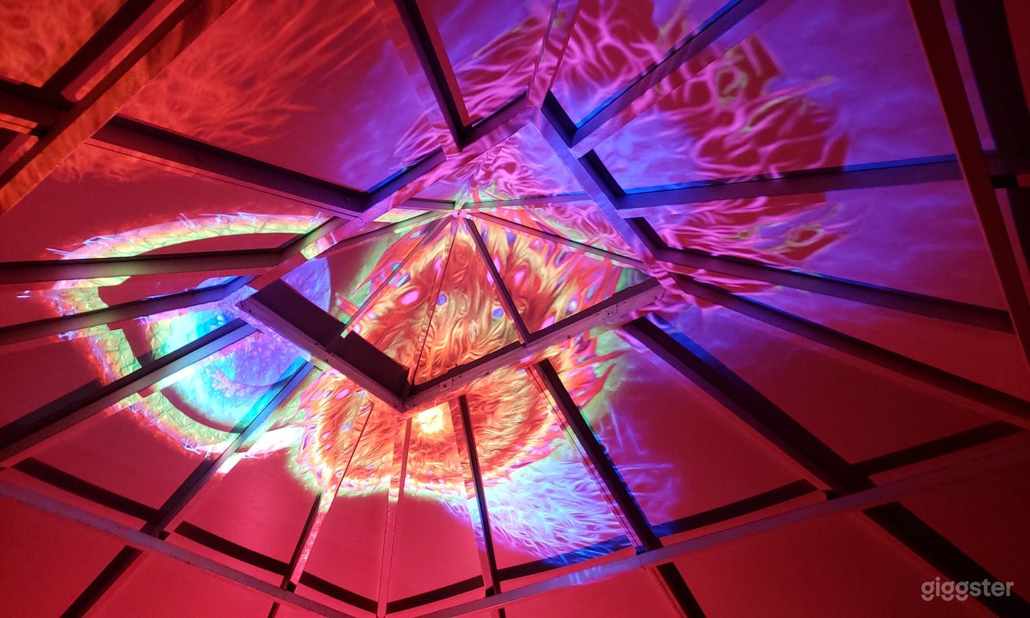 Animated Illumination of Upper Deck Canopy