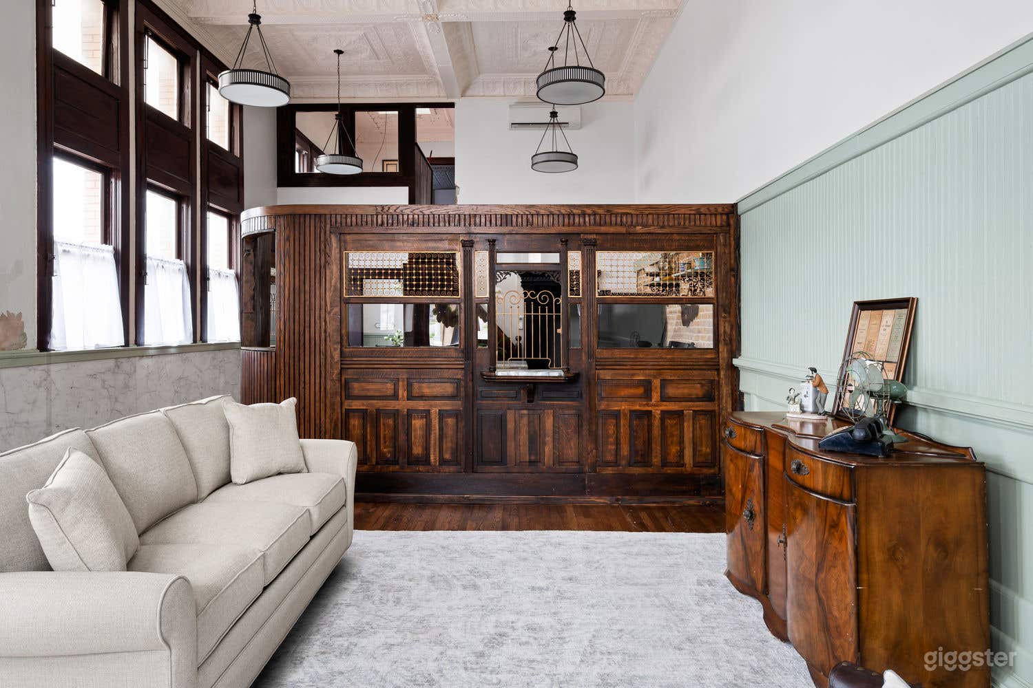 Antique bank walls - truly unique