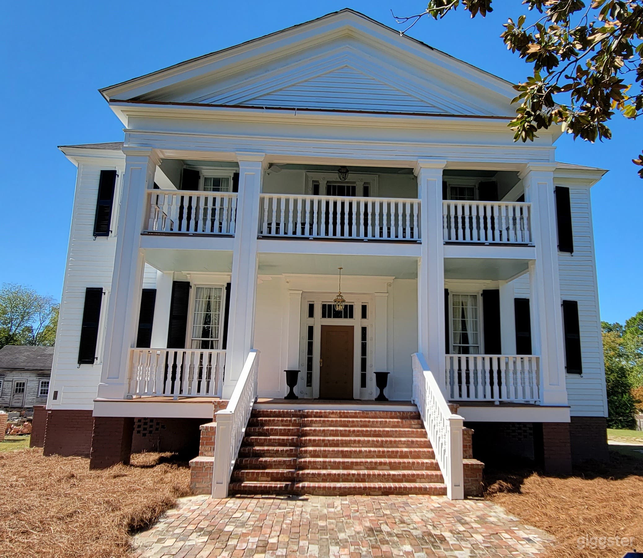Charles Hammond House East facade.