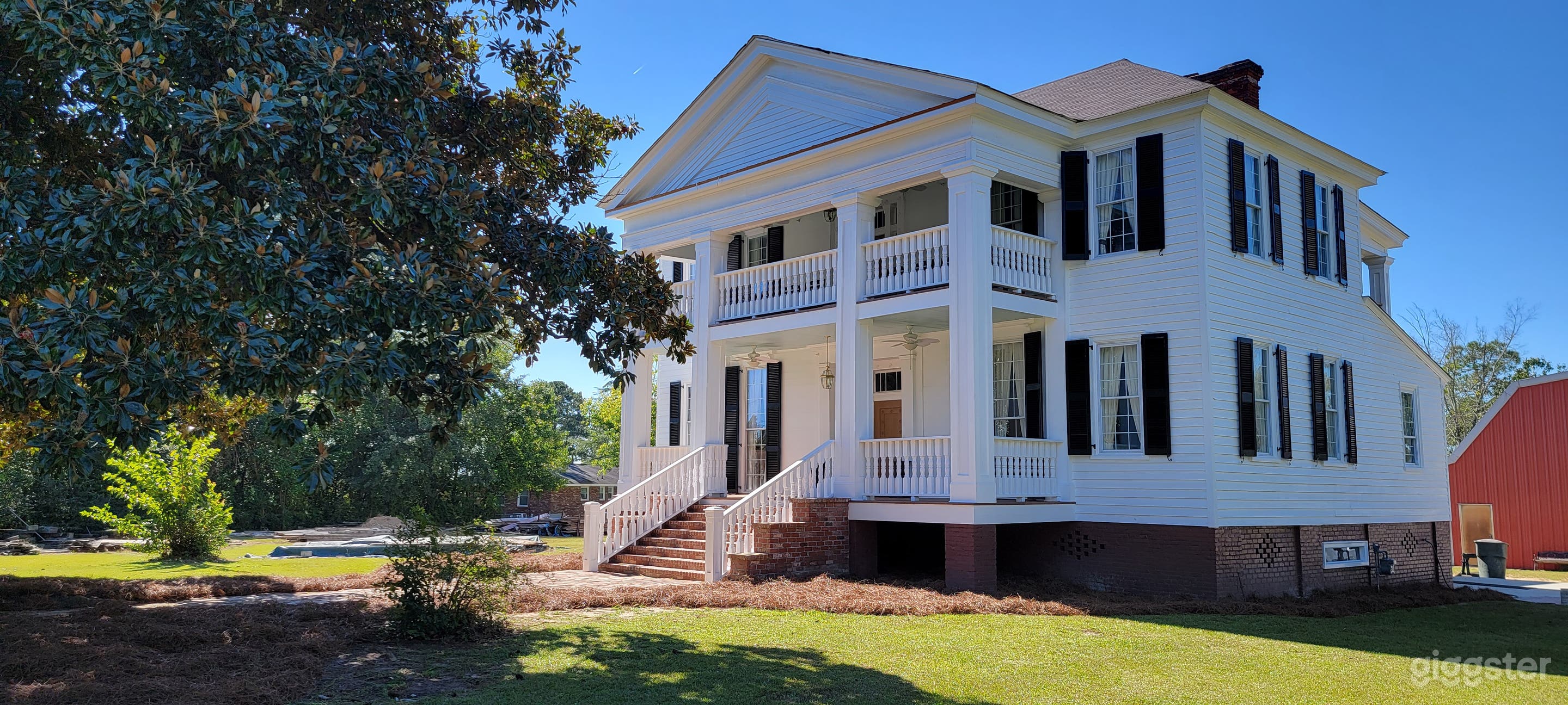 Charles Hammond House, North-East facade.