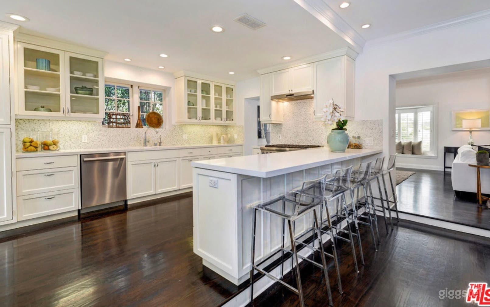 Light-filled kitchen.