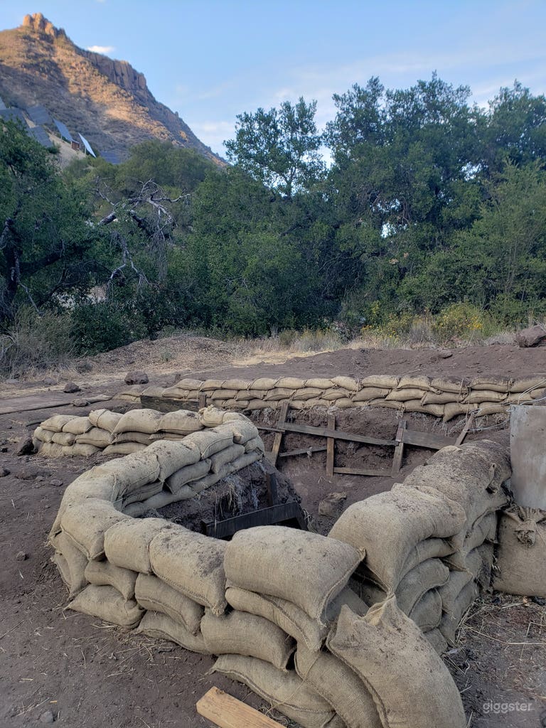  FoxHole, Authentic WWI,WWII look 