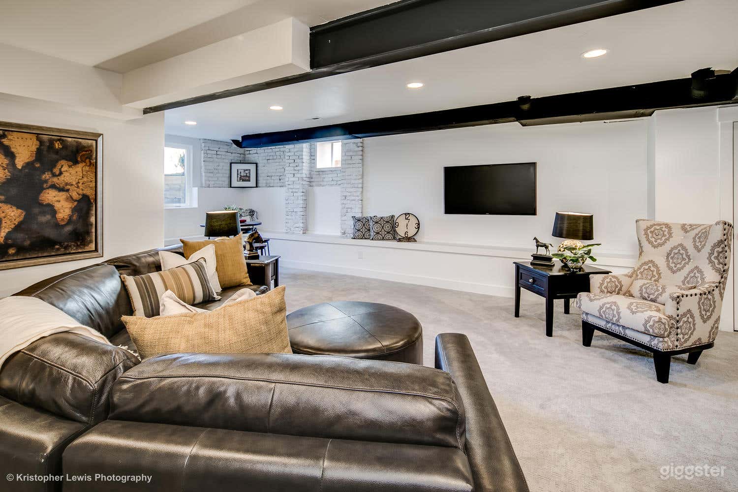 *Furniture has been updated including a 70" TV