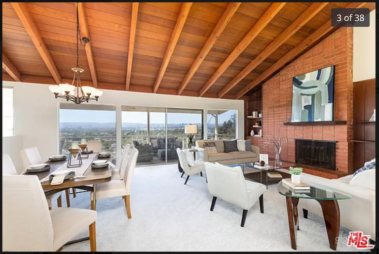  Mid-Century Modern Home w/ great view of entire LA 