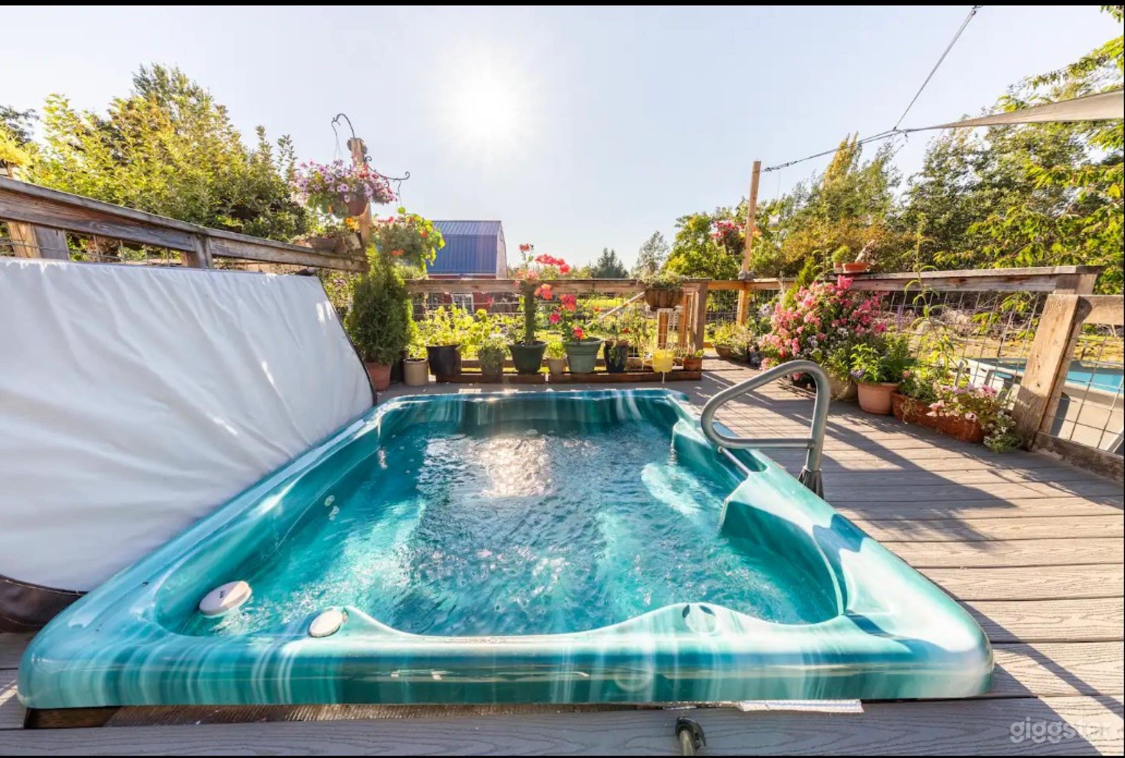 Picturesque Oasis Featuring A Stunning Pool With Deck Photo 4