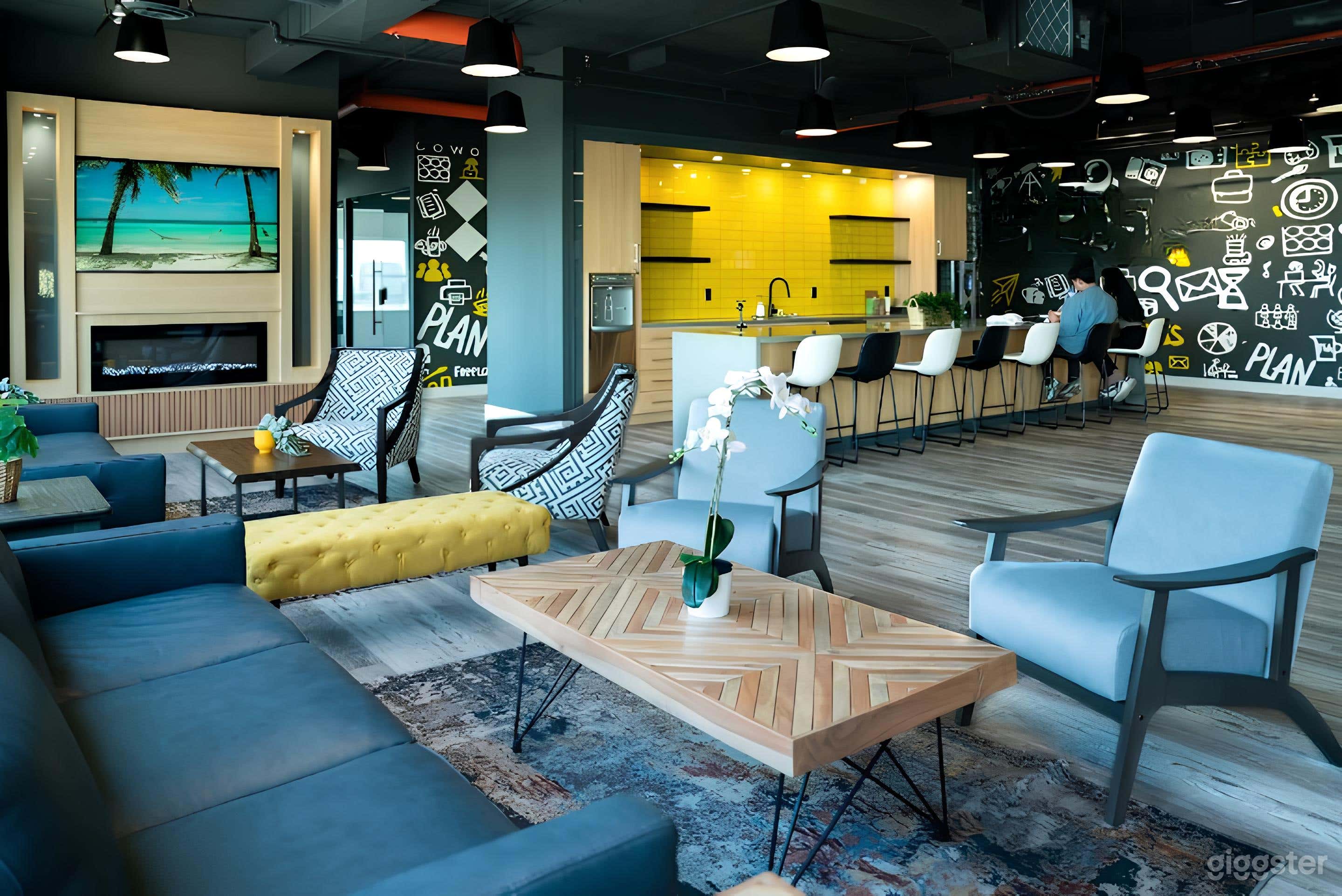 Modern Coworking Space with Meeting Rooms & City Views Photo 2
