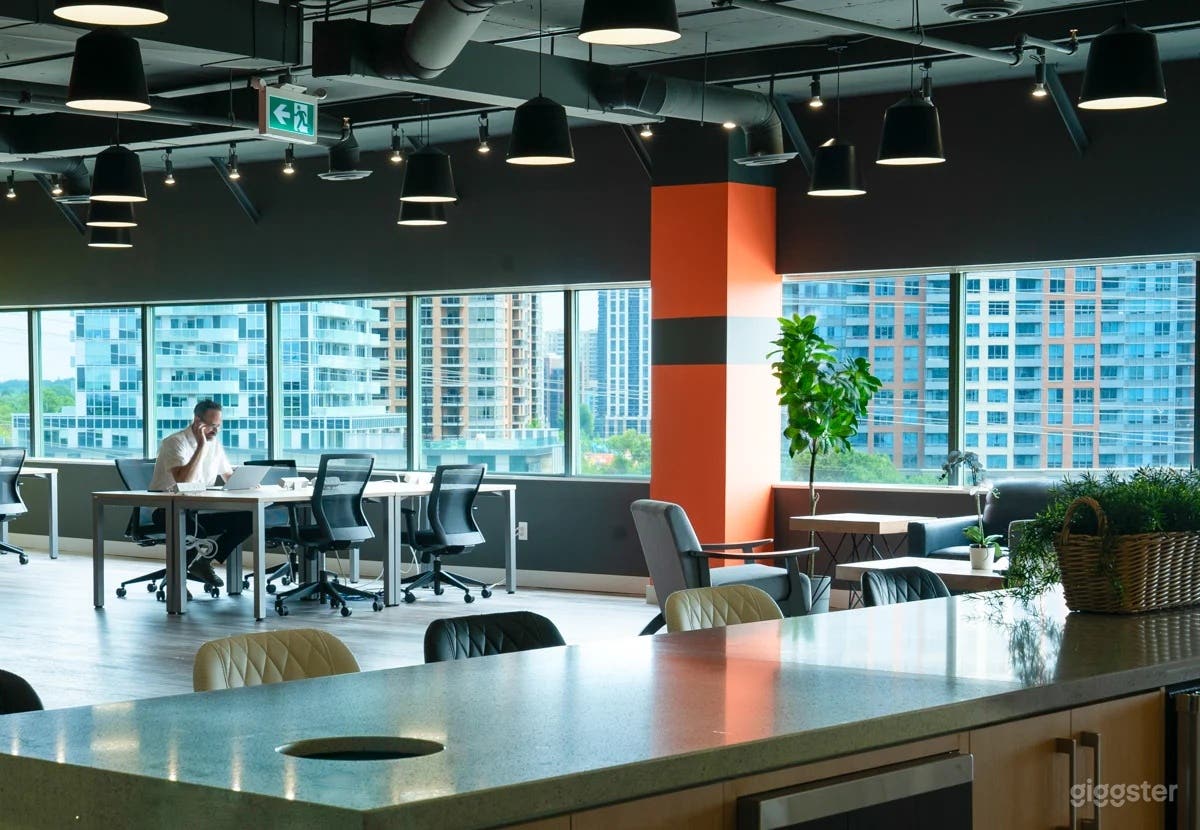 Modern Coworking Space with Meeting Rooms & City Views Photo 3