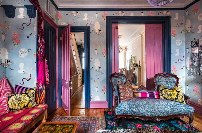  Chateau Cara, 3-story bohemian Brooklyn Townhouse 