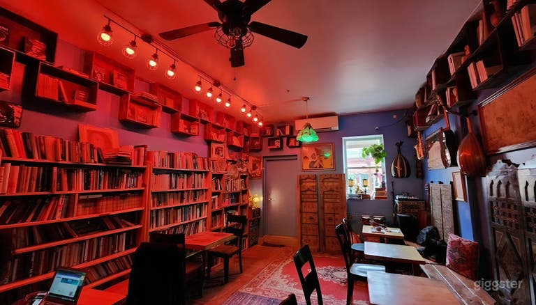  Creative Café + Bookstore with Live Music Vibes 
