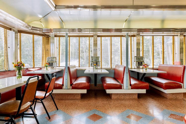 Authentic 1950's Diner on a lake Photo 1