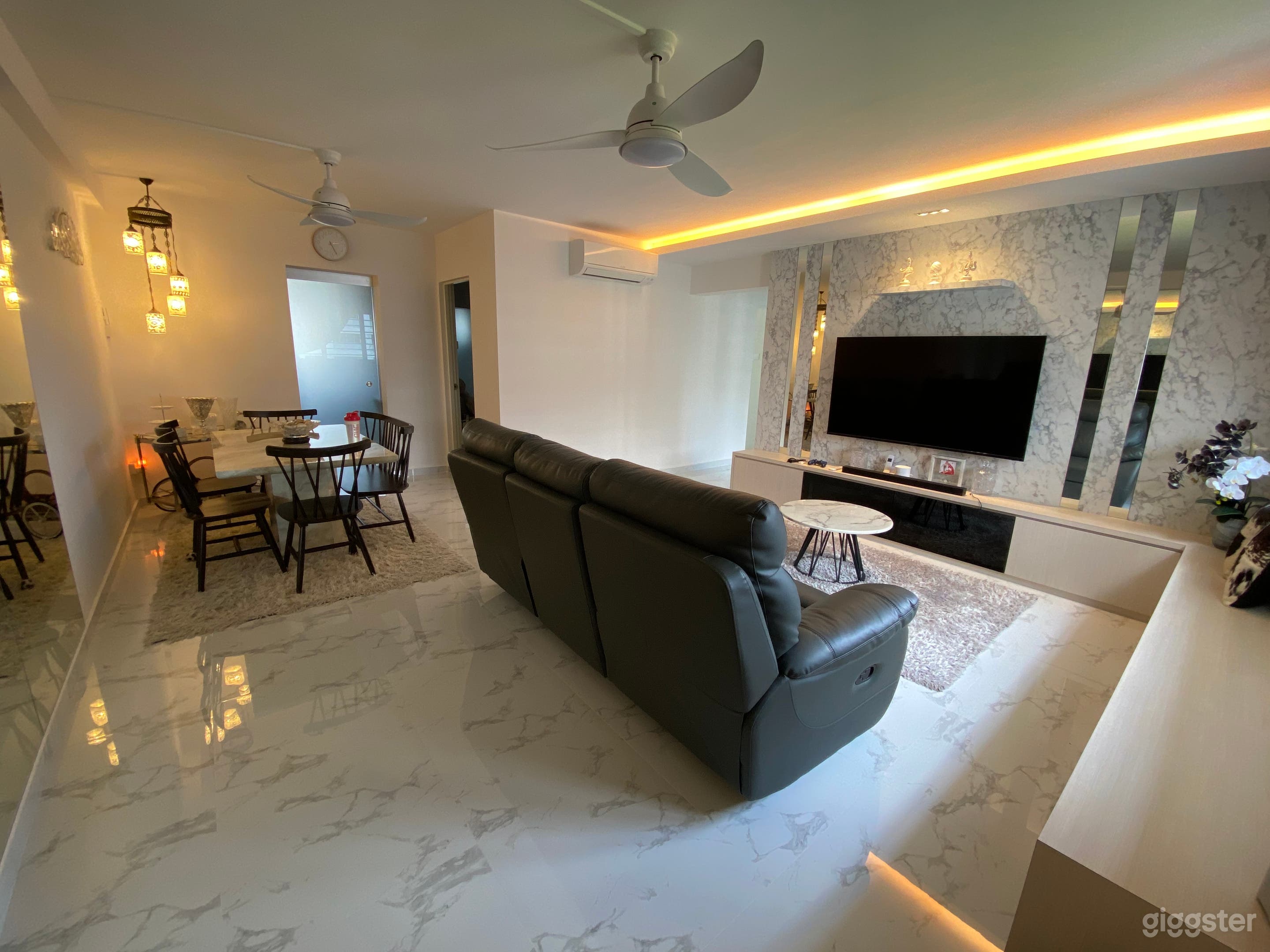 4 Room Modern HDB for Filming Photo 1