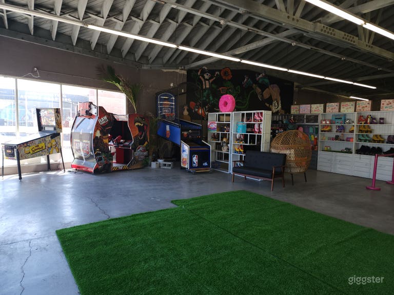  Industrial event space and private skatepark 