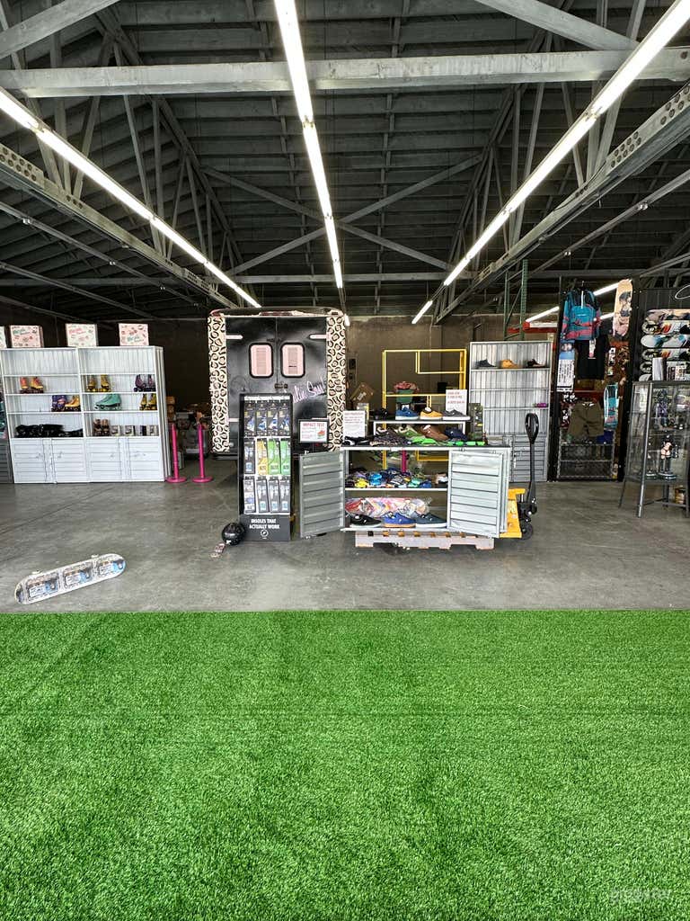  Industrial event space and private skatepark 