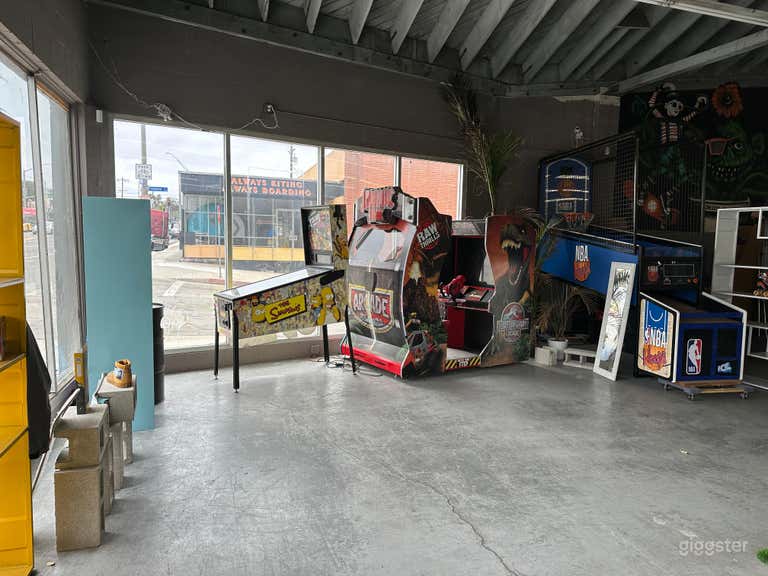  Industrial event space and private skatepark 