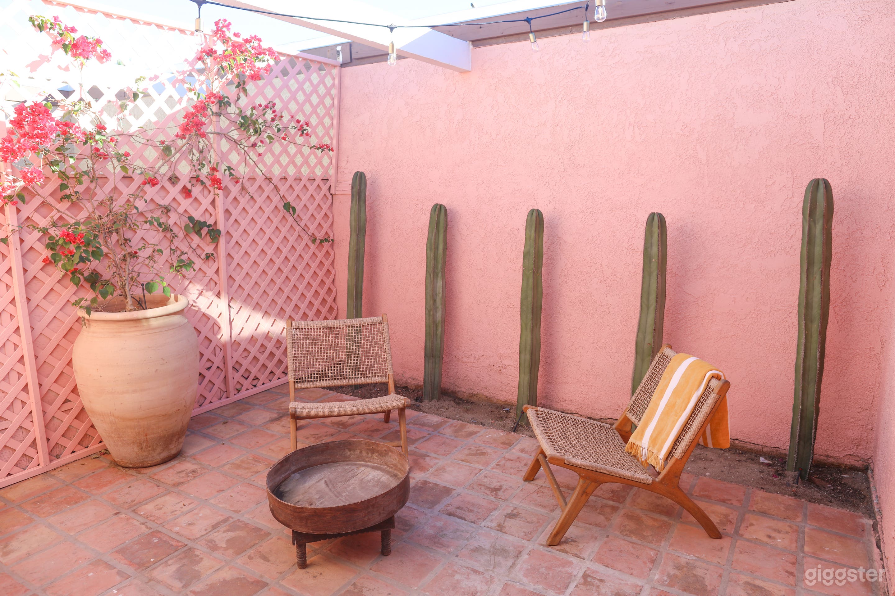Pink Patio