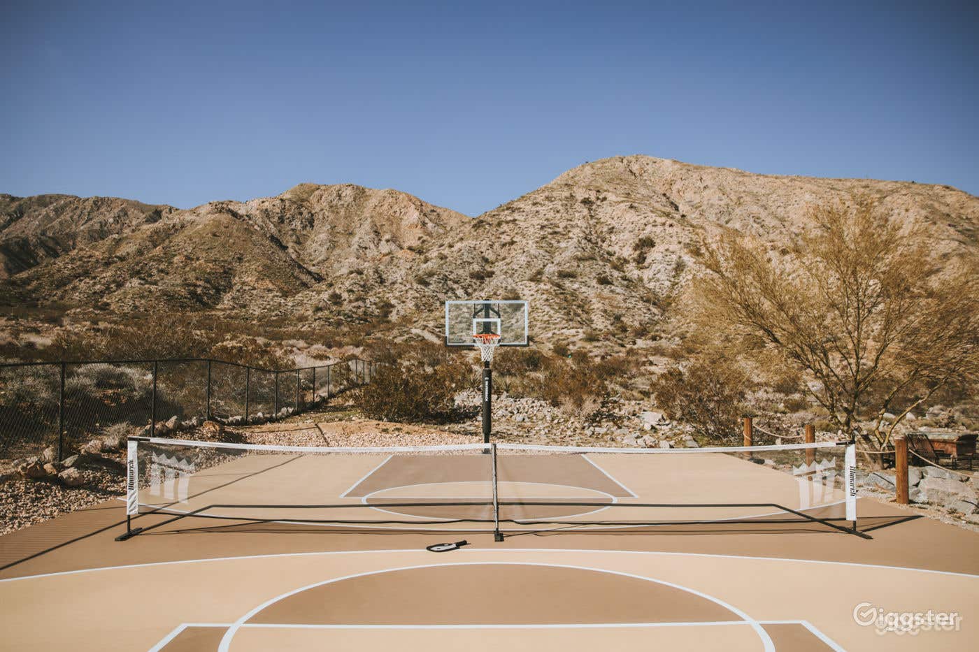 Large Modern Joshua Tree Desert Ranch with Basketball Court  Photo 1