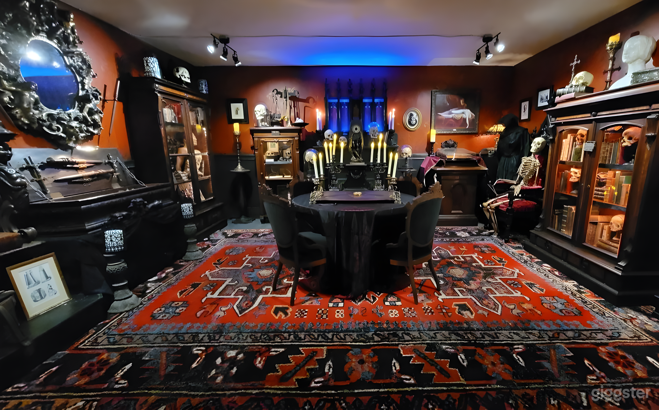 Antique Bank Vault with Rare occult Items Photo 1