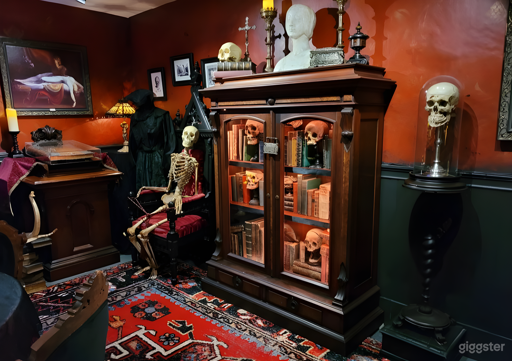 Antique Bank Vault with Rare occult Items Photo 3