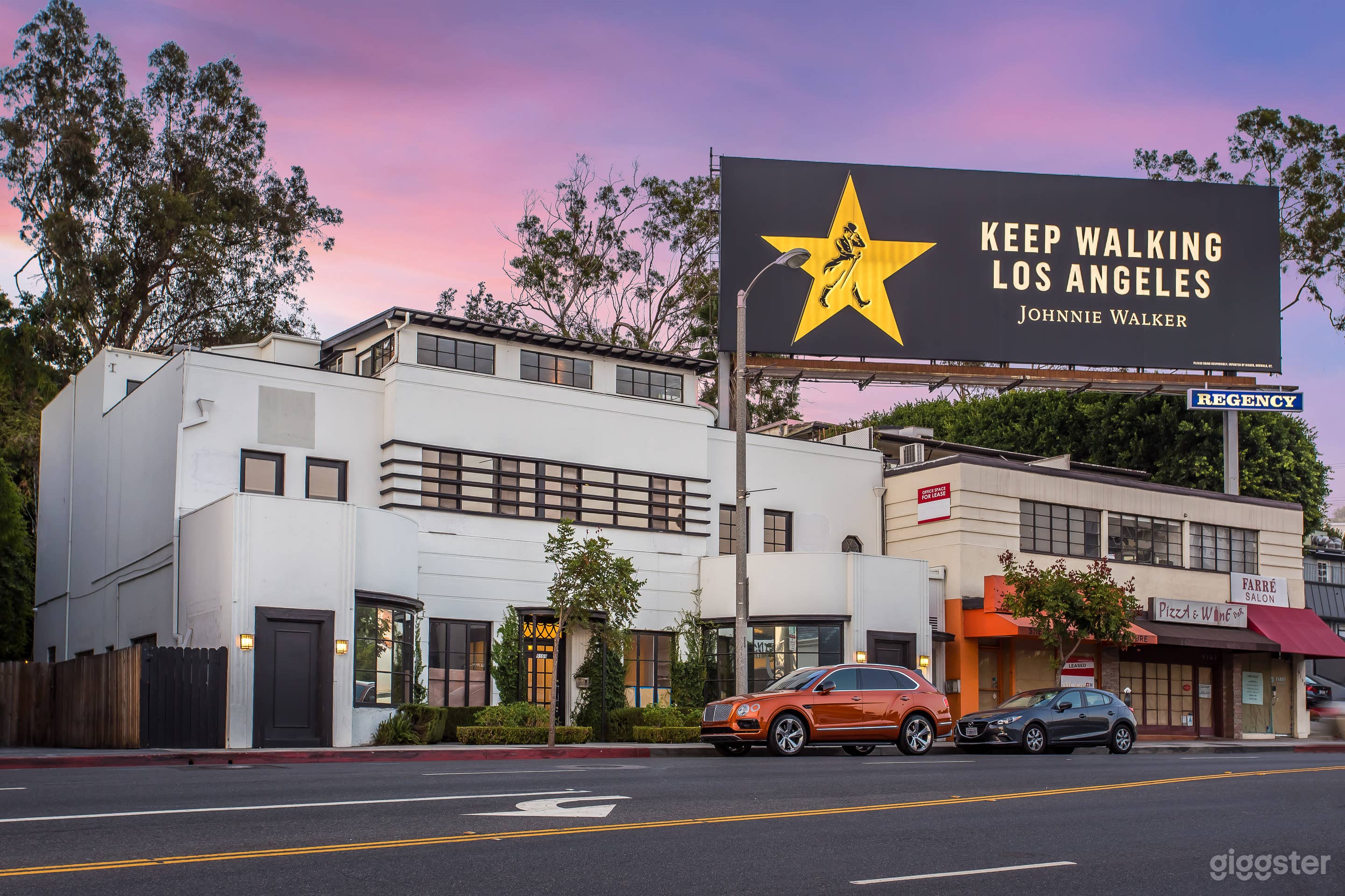 The House On Sunset - Exterior. Designed by noted architect Paul R Williams in 1936. 