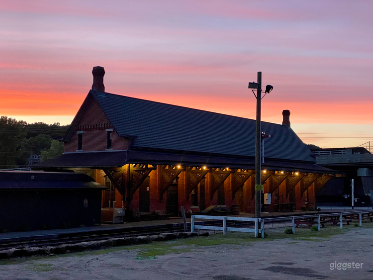 Thomaston Station at Night