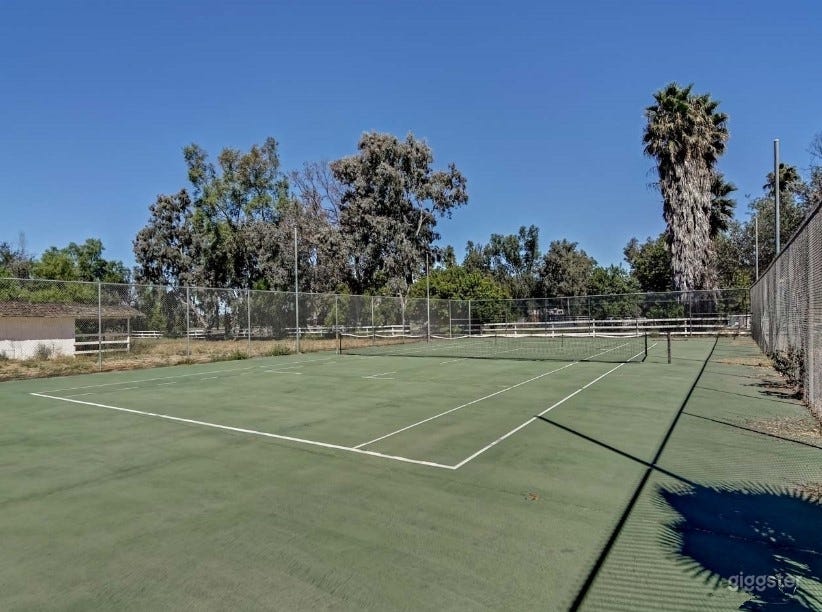Regulation-Sized Tennis Court with Country Views Photo 2