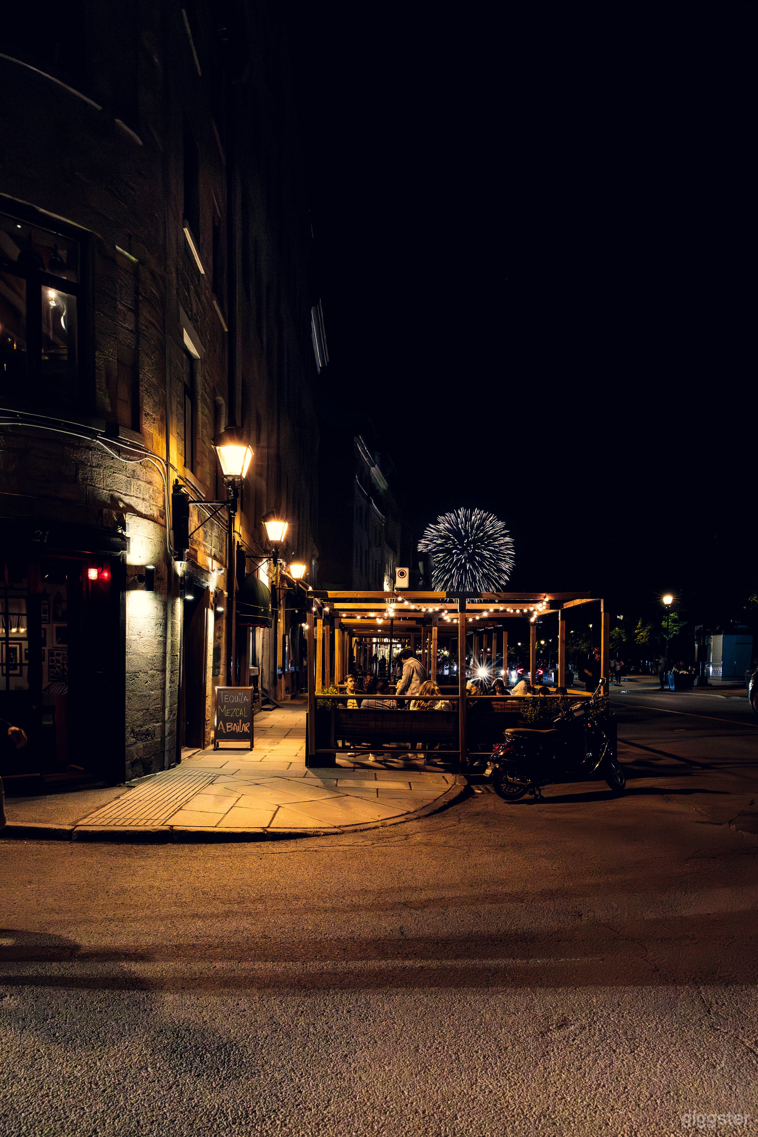 Outside side and view