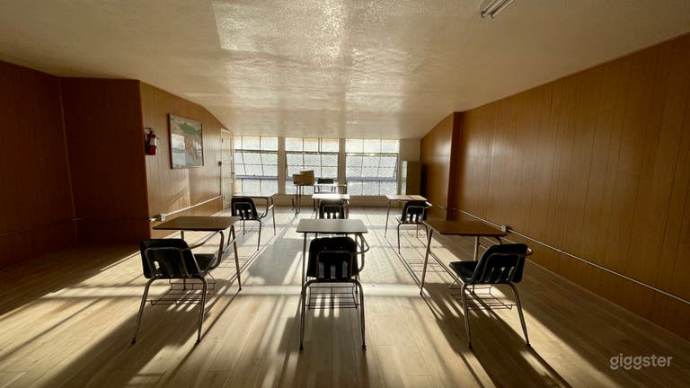  Décor de salle de classe rétro 