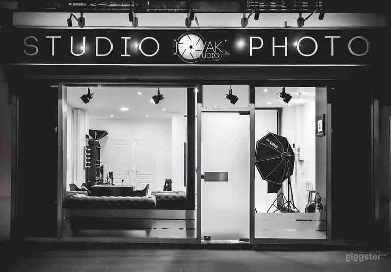 Voll ausgestattetes professionelles Fotostudio 